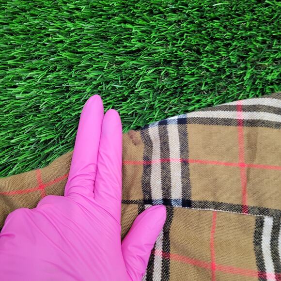 Vintage Madras Plaid Button Shirt XL/XLT 24x31 Shadow - Picture 4 of 14